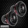 American Bass HURRICANE 12 Inch 6000W DVC 2 Ohm Subwoofers (Pair) THUMBNAIL PHOTO FOR DESIGNER MOTORSPORTS AD