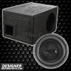 DB Drive WDX8G0.2 Package | 8 Inch 800W Max DVC 2 Ohm Subwoofer & QBomb Ported Box