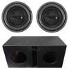 DB Drive WDX G0 8 Package | Dual 8" 800W D2 Subwoofers & QBomb Ported Box MAIN PHOTO