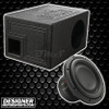 DB Drive DX Series 8 Package | 8 Inch 600W DVC 4 Ohm Subwoofer & QBomb Ported Box
