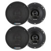 Blaupunkt BPS-E652 | E-Series 6.5 Inch 40W 4 Ohm 2-Way Coaxial Speakers (4 Pack)