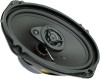Blaupunkt BPS-E683 | E-Series 6x8 Inch 60W 4 Ohm 3-Way Coaxial Speakers (Pair) ANGLED PHOTO OF SURROUND