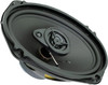 Blaupunkt BPS-E683 | E-Series 6x8 Inch 60W 4 Ohm 3-Way Coaxial Speakers (4 Pack) ANGLED PHOTO OF SURROUND
