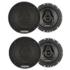 Blaupunkt BPS-ES650 | E-Series Shallow 6.5 Inch 60W 4 Ohm 3-Way Coaxial Speakers (4 Pack) MAIN PHOTO