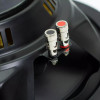 Blaupunkt BPW-E12S | E-Series 12 Inch 500W SVC 4 Ohm Subwoofer CLOSE UP PHOTO OF SUB TERMINALS