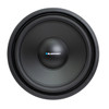Blaupunkt BPW-E12S Package | 12" 500W S4 Subwoofer & QPower HD Ported Box FRONT PHOTO OF CONE