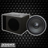 Blaupunkt BPW-E12S Package | 12" 500W S4 Subwoofer & QBomb Kerf Ported Box THUMBNAIL PHOTO FOR DESIGNER MOTORSPORTS AD