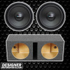 Blaupunkt BPW-E12S Package | Dual 12" 500W S4 Subwoofers & QPower HD Ported Box THUMBNAIL PHOTO FOR DESIGNER MOTORSPORTS