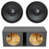 Blaupunkt BPW-E12S Package | Dual 12" 500W S4 Subwoofers & QPower HD Ported Box MAIN PHOTO