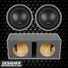 Blaupunkt X-Series 10 Package | Dual 10" 1000W D4 Subwoofers & QPower HD Ported Box THUMBNAIL PHOTO FOR DESIGNER MOTORSPORTS AD