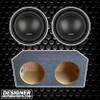 Blaupunkt X-Series 12 Package | Dual 12" 1000W D4 Subwoofers & QPower Sealed Box THUMBNAIL PHOTO FOR DESIGNER MOTORSPORTS AD