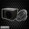 DB Drive DX Series 12 Package | 12 Inch 1200W D2 Ohm Subwoofer & QBomb Kerf Ported Box