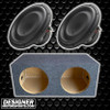 DB Drive DX Series 12 Package | Dual 12" 1200W D2 Subwoofers & QPower Sealed Box THUMBNAIL PHOTO FOR DESIGNER MOTORSPORTS AD