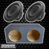 DB Drive DX Series 12 Package | Dual 12" 1200W D4 Subwoofers & QPower Sealed Box THUMBNAIL PHOTO FOR DESIGNER MOTORSPORTS AD