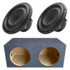 DB Drive DX Series 12 Package | Dual 12" 1200W D4 Subwoofers & QPower Sealed Box MAIN PHOTO