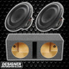 DB Drive DX Series 12 Package | Dual 12" 1200W D4 Subwoofers & QPower HD Ported Box THUMBNAIL PHOTO FOR DESIGNER MOTORSPORTS AD