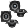 DB Drive DX Series 4 Inch 140W 4 Ohm 2-Way Coaxial Speakers | DX-S4 (4 Pack)