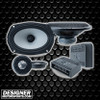 DB Drive DX Series 6x9 Inch 350W 4 Ohm 2-Way Component Speakers Kit | DX-S69C