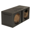 QBomb QBOMB12V | Dual 12 Inch Ported Vented Subwoofer Box