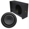 DB Drive DX Series 12 Package | 12" 1000W D4 Shallow Subwoofer & QBomb Sealed Downfire Box MAIN PHOTO