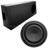 DB Drive DX Series 12 Inch Package | 1000W D4 Ohm Shallow Subwoofer & QBomb Ported Truck Box
