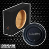 Massive Audio GTS 12 Package | 12" 600W D4 Slim Subwoofer & QPower Sealed Slim Box THUMBNAIL PHOTO FOR DESIGNER MOTORSPORTS AD