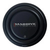 Massive Audio GTS 12 Package | 12" 600W D4 Slim Subwoofer & QBomb Ported Truck Box FRONT PHOTO OF CONE
