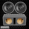 DB Drive Euphoria EW3 10D4 Package | Dual 10" 750W D4 Ohm Subwoofers & QPower HD Ported Box