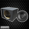 DB Drive Euphoria EW3 12D4 Package | 12 Inch 750W D4 Ohm Subwoofer & QPower HD Ported Box