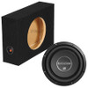 DB Drive Euphoria EW7 10 Package | 10" 1000W D4 Slim Subwoofer & QPower Sealed Slim Box MAIN PHOTO
