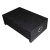 DB Drive Euphoria EW7 10 Package | 10" 1000W D4 Slim Subwoofer & QBomb Sealed Downfire Box PHOTO OF SUB BOX FACING DOWN