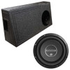 DB Drive Euphoria EW7 10 Package | 10" 1000W D4 Slim Subwoofer & QBomb Ported Truck Box MAIN PHOTO