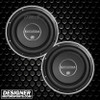 DB Drive Euphoria EW7 12F | 12 Inch 1000W DVC 4 Ohm Slim Subwoofers (Pair)