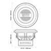 DB Drive Euphoria EWXC 15 Inch 4000W DVC 4 Ohm Subwoofer | EWXC15D4 DB Drive Euphoria EWXC 15 Inch 4000W DVC 4 Ohm Subwoofer | EWXC15D4