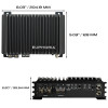 DB Drive Euphoria EA 600W Monoblock Subwoofer Amplifier | EA1.600 PHOTO OF DIMENSIONS