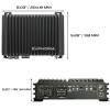 DB Drive Euphoria EA 1200W Monoblock Subwoofer Amplifier | EA1.1200 PHOTO OF DIMENSIONS