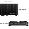 DB Drive Euphoria EA 1800W Monoblock Subwoofer Amplifier | EA1.1800 PHOTO OF DIMENSIONS