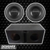 DB Drive Euphoria EWXB 8 Package | Dual 8" 1500W D2 Subwoofers & QBomb Ported Box THUMBNAIL PHOTO FOR DESIGNER MOTORSPORTS AD