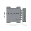 DB Drive Euphoria EDSP31-24BT | 31 Band 4 Channel Graphic Equalizer DSP Processor