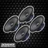 Quantum Audio QPSM8V4 | 8 Inch 350W 4 Ohm Pro Audio Speakers (4 Pack)