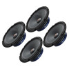 Quantum Audio QPSM8V4 | 8 Inch 350W 4 Ohm Pro Audio Speakers (4 Pack)