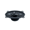 Quantum Audio QRS46 | 4x6 Inch 130W 4 Ohm 3-Way Coaxial Speakers (Pair) ANGLED PHOTO OF SURROUND