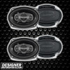 Quantum Audio QRS69 | 6x9 Inch 200W 4 Ohm 4-Way Coaxial Speakers (4 Pack)