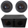 Quantum Audio QWX 8 Package | Dual 8" 4000W Max D4 Subwoofers & QBomb Ported Box MAIN PHOTO
