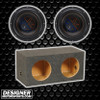 Quantum Audio QWX 10 Package | Dual 10" 4000W D4 Subwoofers & QPower Sealed Box THUMBNAIL PHOTO FOR DESIGNER MOTORSPORTS AD