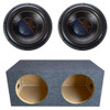 Quantum Audio QWX 12 Package | Dual 12" 4000W D4 Subwoofers & QPower Sealed Box MAIN PHOTO