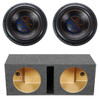Quantum Audio QWX 12 Package | Dual 12" 4000W D4 Subwoofers & QPower HD Ported Box MAIN PHOTO