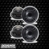 Quantum Audio QPRO65CD | 6.5 Inch 500W 4 Ohm 2-Way Coaxial Pro Speakers (4 Pack) THUMBNAIL PHOTO FOR DESIGNER MOTORSPORTS AD