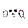 Orion XEQ-X70BTM | 7 Band Graphic Equalizer w/ 8-Volt Line Driver PHOTO OF WIRING AND MOUNTS