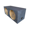 DD Audio 300-Series 312e Package | Dual 12" 1500W D4 Subwoofers & QPower Sealed Box PHOTO OF SUB BOX